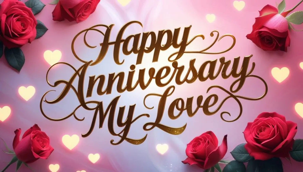 happy anniversary love image