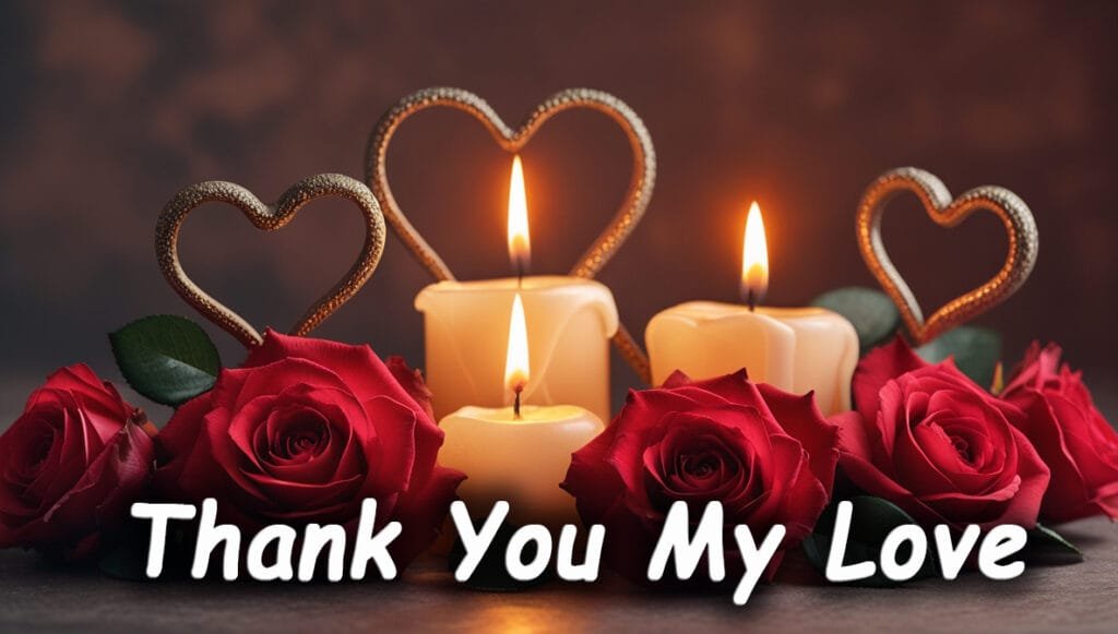 thank you my love image