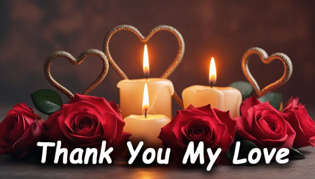 thank you my love image