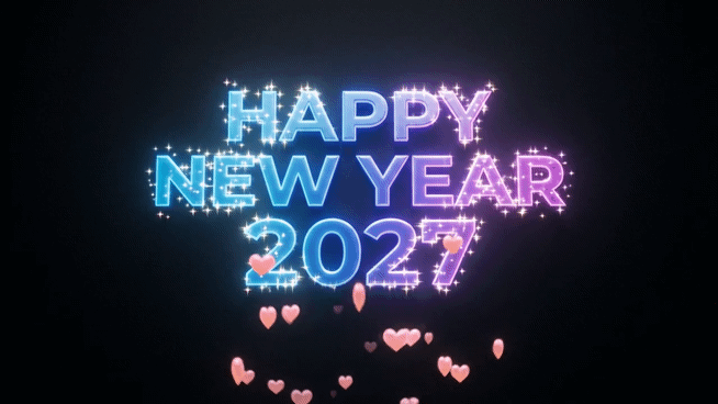 2027 new year animated image