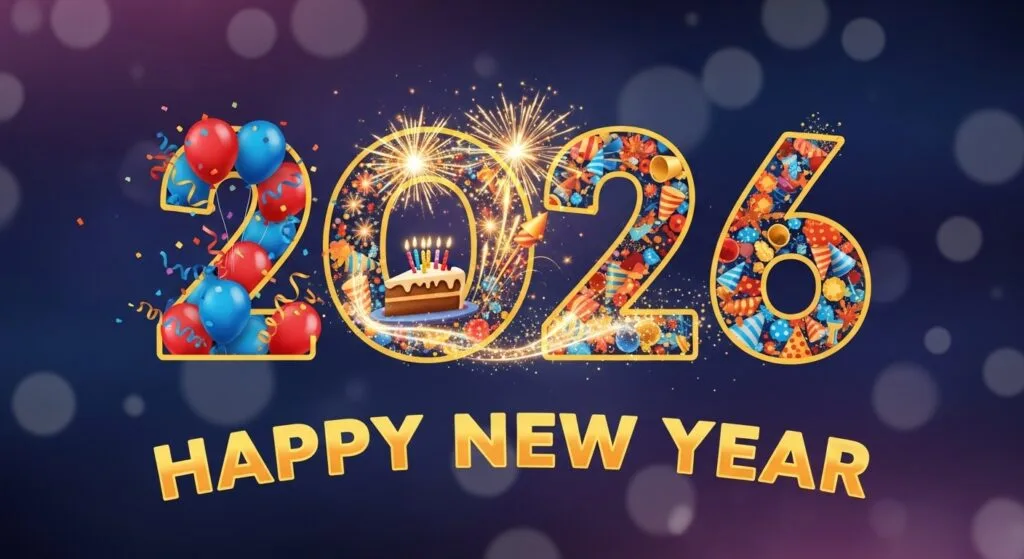 happy new year picture colorful