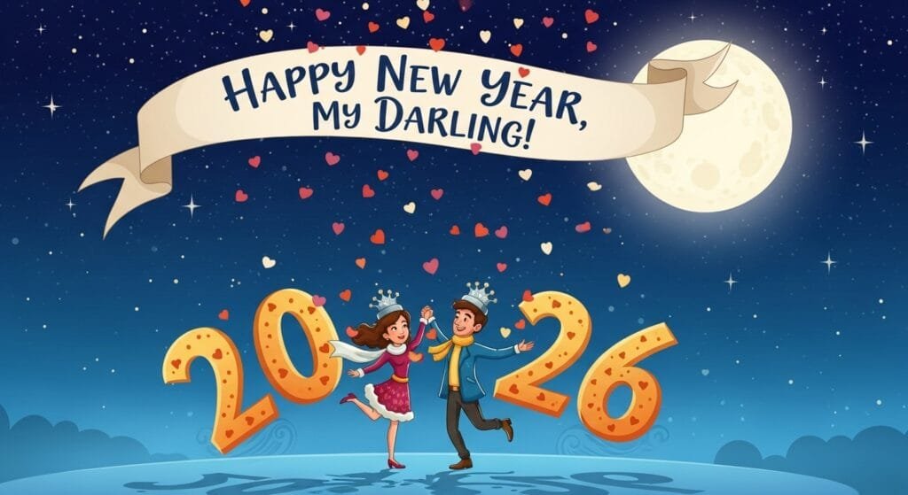 new year love image cute