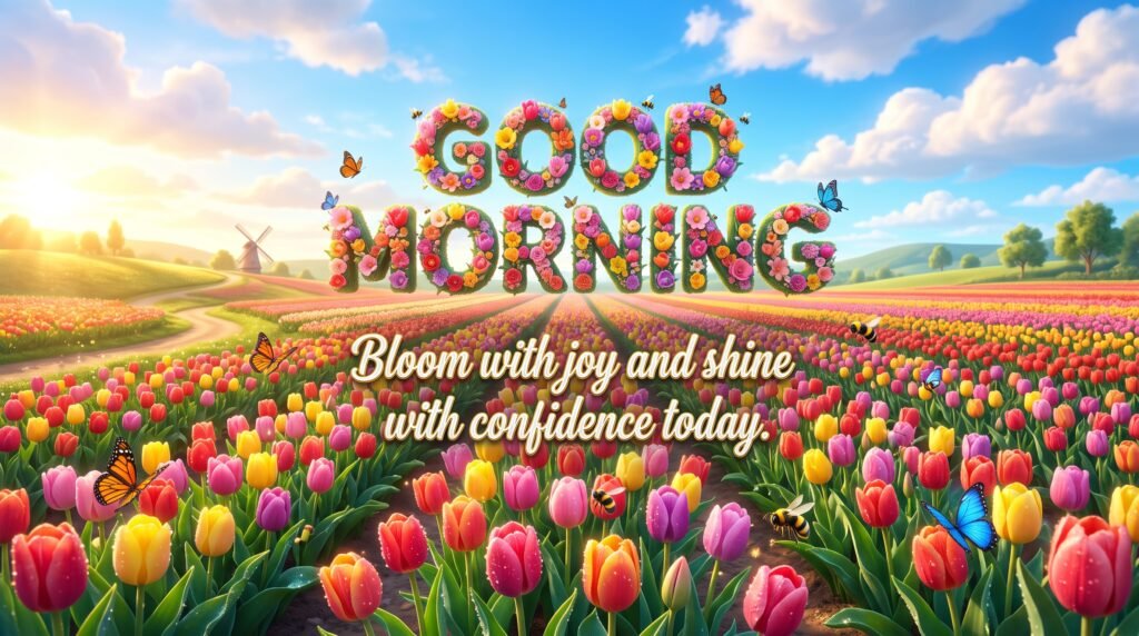 good morning greetings wishes image