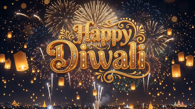 diwali gif animation