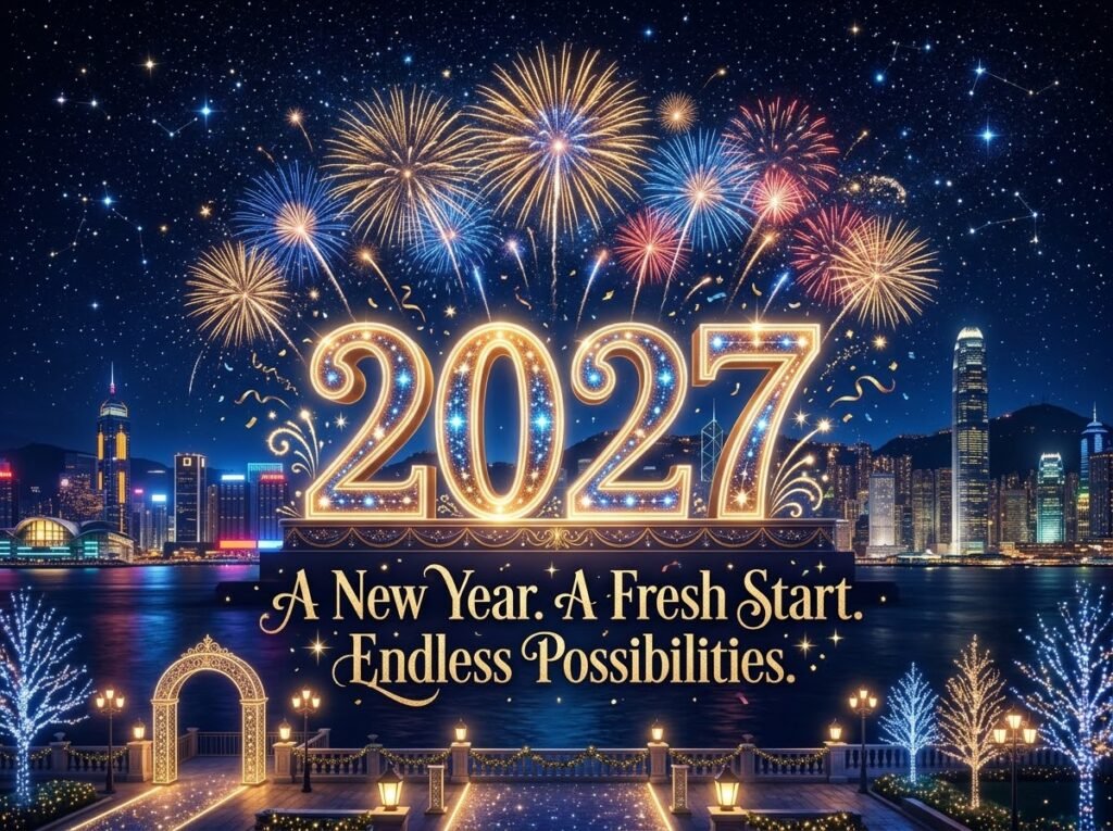 happy new year 2027 free image