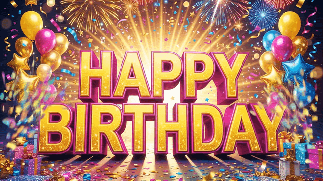 birthday gif animated image