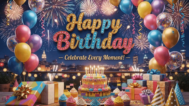 happy birthday animated image free